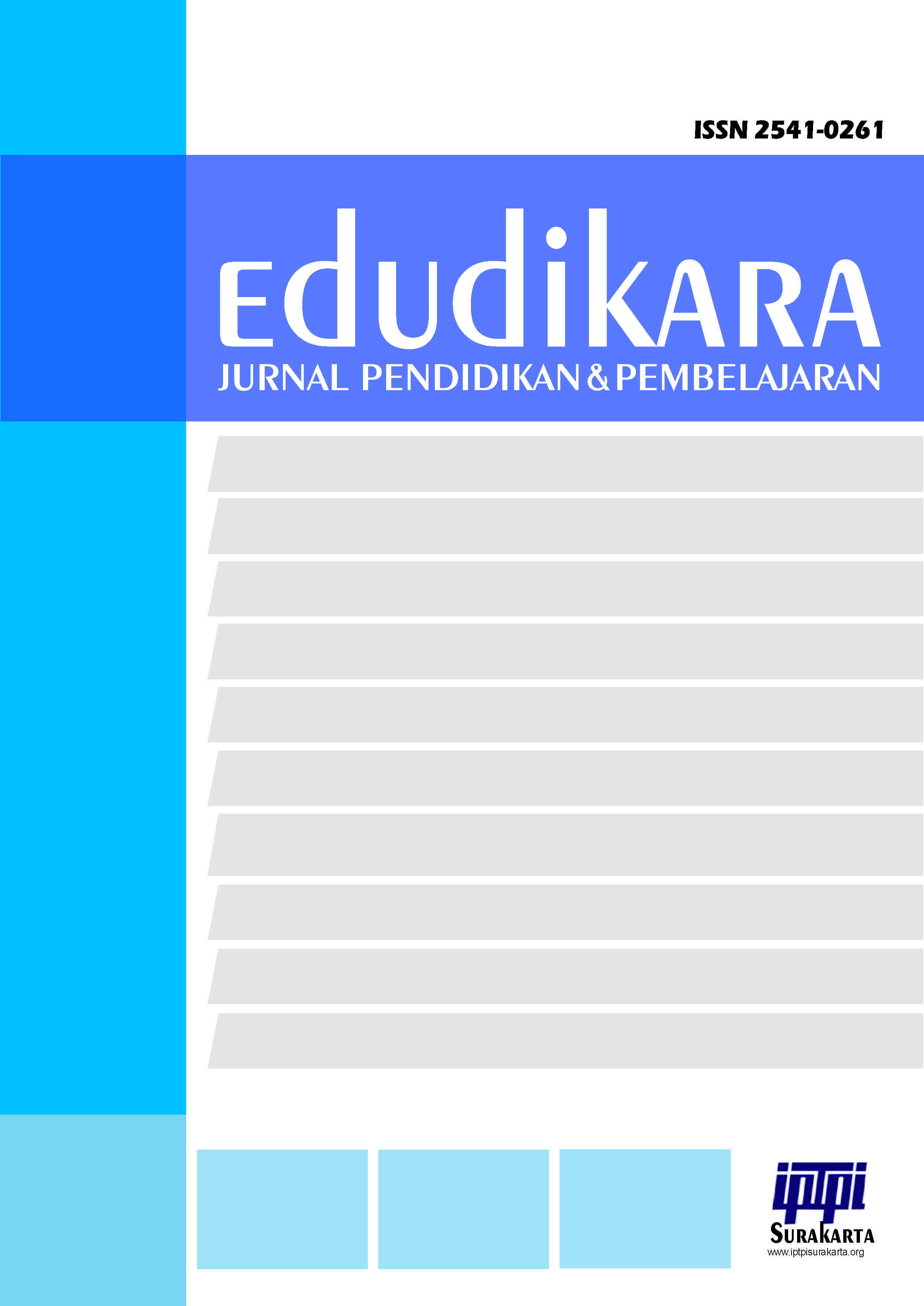 Edudikara: Jurnal Pendidikan dan Pembelajaran